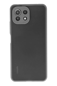 Xiaomi Mİ 11 Lite Kılıf Montreal Silikon Kapak - Gri