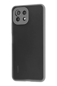 Xiaomi Mİ 11 Lite Kılıf Montreal Silikon Kapak - Gri