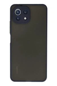 Xiaomi Mİ 11 Lite Kılıf Montreal Silikon Kapak - Lacivert