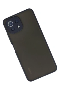 Xiaomi Mİ 11 Lite Kılıf Montreal Silikon Kapak - Lacivert