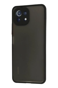 Xiaomi Mİ 11 Lite Kılıf Montreal Silikon Kapak - Siyah