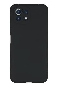 Xiaomi Mİ 11 Lite Kılıf Nano içi Kadife Silikon - Lacivert