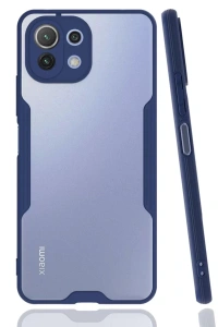 Xiaomi Mİ 11 Lite Kılıf Platin Silikon - Lacivert