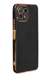 Xiaomi Mİ 11 Lite Kılıf Volet Silikon - Siyah