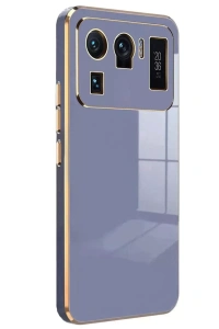 Xiaomi Mi 11 Ultra Kılıf Volet Silikon - Mavi