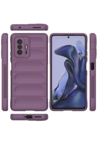 Xiaomi Mi 11T Kılıf Optimum Silikon - Mor