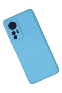 Xiaomi Mi 12 Kılıf Nano içi Kadife Silikon - Mavi