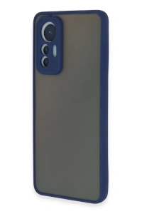 Xiaomi Mi 12 Lite Kılıf Montreal Silikon Kapak - Lacivert