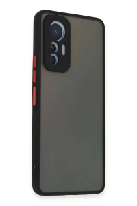 Xiaomi Mi 12 Lite Kılıf Montreal Silikon Kapak - Siyah