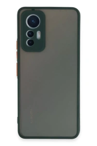 Xiaomi Mi 12 Lite Kılıf Montreal Silikon Kapak - Yeşil