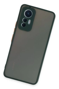 Xiaomi Mi 12 Lite Kılıf Montreal Silikon Kapak - Yeşil