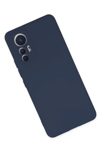 Xiaomi Mi 12 Lite Kılıf Nano içi Kadife Silikon - Lacivert