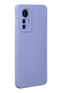 Xiaomi Mi 12 Lite Kılıf Nano içi Kadife Silikon - Lila