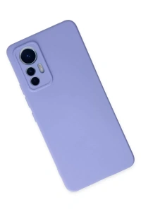 Xiaomi Mi 12 Lite Kılıf Nano içi Kadife Silikon - Lila