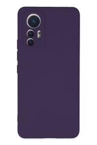 Xiaomi Mi 12 Lite Kılıf Nano içi Kadife Silikon - Mor