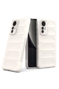 Xiaomi Mi 12 Lite Kılıf Optimum Silikon - Krem
