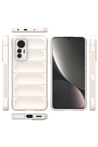 Xiaomi Mi 12 Lite Kılıf Optimum Silikon - Krem