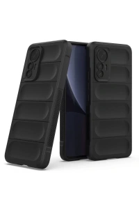 Xiaomi Mi 12 Lite Kılıf Optimum Silikon - Siyah