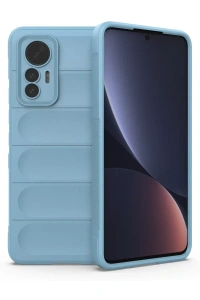 Xiaomi Mi 12 Lite Kılıf Optimum Silikon - Sky Blue