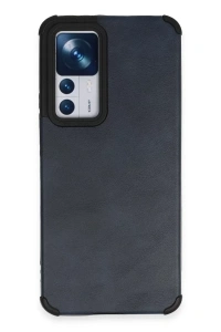 Xiaomi Mi 12T Kılıf Loop Deri Silikon - Lacivert
