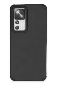 Xiaomi Mi 12T Kılıf Loop Deri Silikon - Siyah
