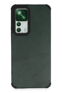 Xiaomi Mi 12T Kılıf Loop Deri Silikon - Yeşil