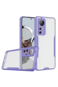 Xiaomi Mi 12T Kılıf Platin Silikon - Lila