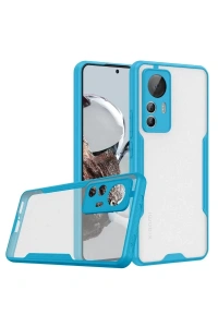 Xiaomi Mi 12T Kılıf Platin Silikon - Mavi