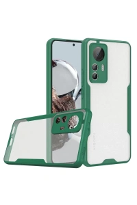 Xiaomi Mi 12T Kılıf Platin Silikon - Yeşil