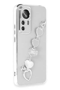 Xiaomi Mi 12T Pro Kılıf Esila Silikon - Beyaz