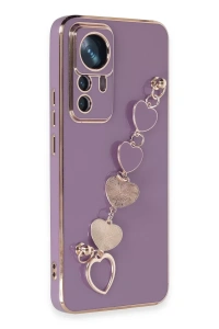 Xiaomi Mi 12T Pro Kılıf Esila Silikon - Mor