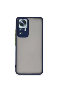 Xiaomi Mi 12T Pro Kılıf Montreal Silikon Kapak - Lacivert