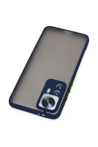 Xiaomi Mi 12T Pro Kılıf Montreal Silikon Kapak - Lacivert