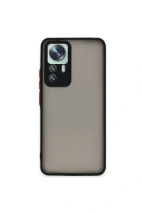 Xiaomi Mi 12T Pro Kılıf Montreal Silikon Kapak - Siyah