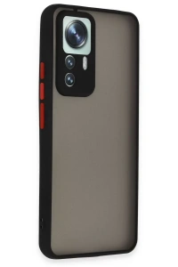 Xiaomi Mi 12T Pro Kılıf Montreal Silikon Kapak - Siyah