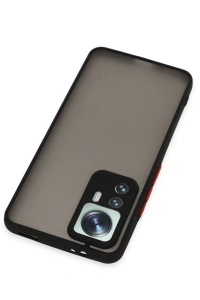 Xiaomi Mi 12T Pro Kılıf Montreal Silikon Kapak - Siyah