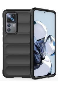 Xiaomi Mi 12T Pro Kılıf Optimum Silikon - Siyah