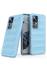 Xiaomi Mi 12T Pro Kılıf Optimum Silikon - Sky Blue