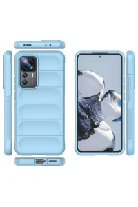 Xiaomi Mi 12T Pro Kılıf Optimum Silikon - Sky Blue