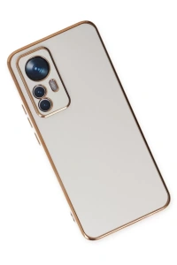 Xiaomi Mi 12T Pro Kılıf Volet Silikon - Beyaz