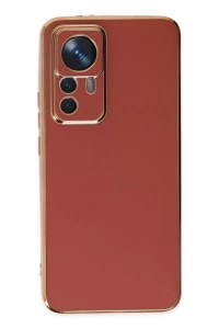 Xiaomi Mi 12T Pro Kılıf Volet Silikon - Kırmızı