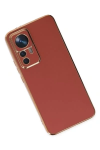 Xiaomi Mi 12T Pro Kılıf Volet Silikon - Kırmızı