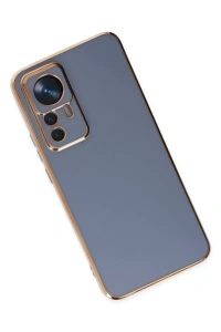 Xiaomi Mi 12T Pro Kılıf Volet Silikon - Mavi
