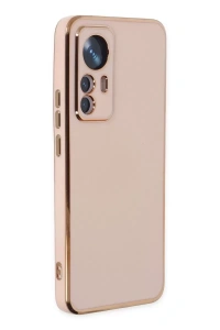 Xiaomi Mi 12T Pro Kılıf Volet Silikon - Pembe