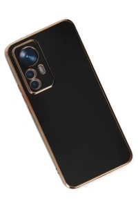 Xiaomi Mi 12T Pro Kılıf Volet Silikon - Siyah