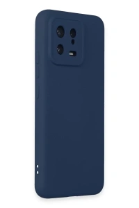 Xiaomi Mi 13 Kılıf Nano içi Kadife Silikon - Lacivert
