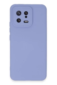 Xiaomi Mi 13 Kılıf Nano içi Kadife Silikon - Lila