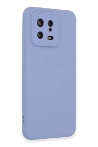 Xiaomi Mi 13 Kılıf Nano içi Kadife Silikon - Lila