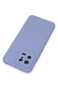 Xiaomi Mi 13 Kılıf Nano içi Kadife Silikon - Lila