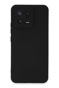 Xiaomi Mi 13 Kılıf Nano içi Kadife Silikon - Siyah